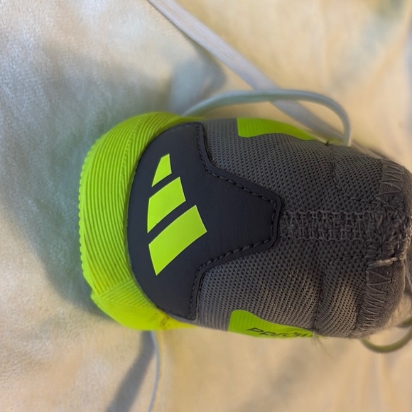 Adidas Neon Yellow and Black athletic shoes - Picture 9 of 9